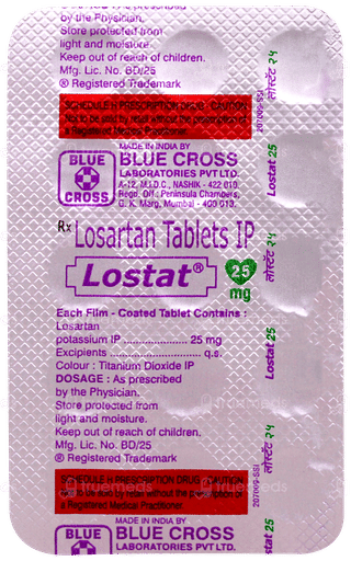 Lostat 25Mg Tablet 15